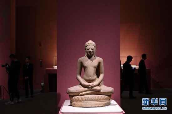 丝绸之路国家博物馆文物精品展在京开幕