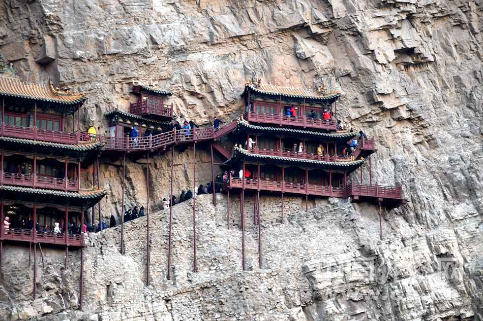天下巨观 游恒山悬空寺