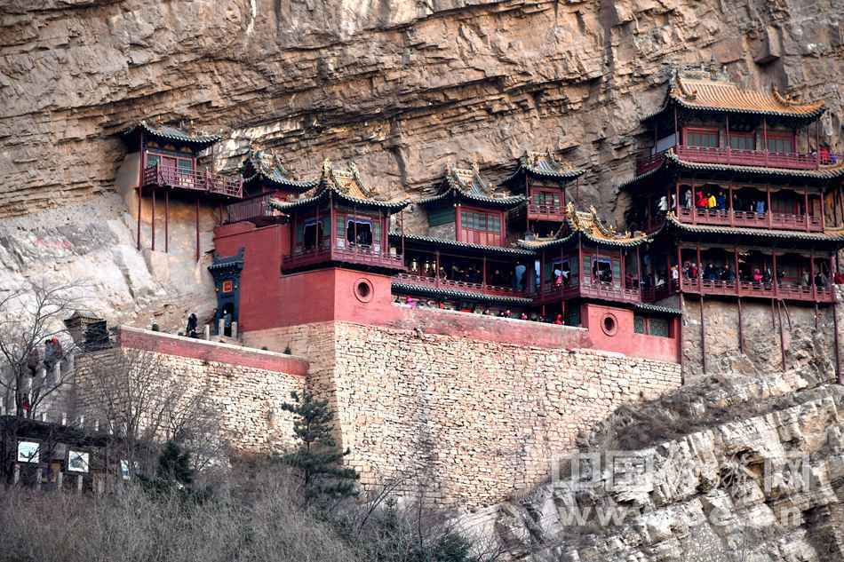 天下巨观 游恒山悬空寺
