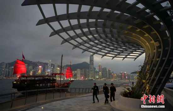 香港著名地标“星光大道”重开