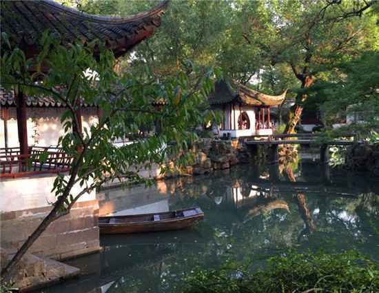  “上有天堂，下有苏杭”--苏州园林