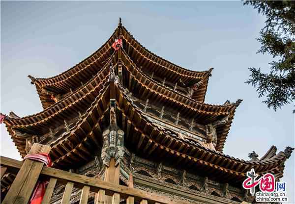 甘肃民乐：魁星一楼昭日月 武运昌盛冠古今