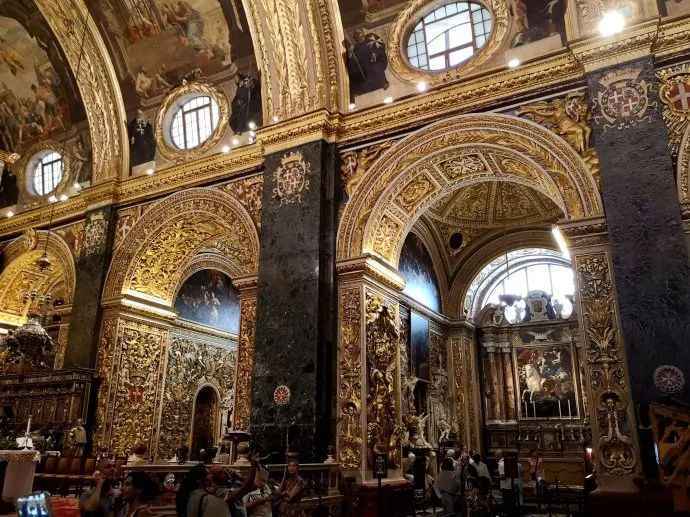 极尽奢华圣约翰大教堂,马耳他自助游攻略