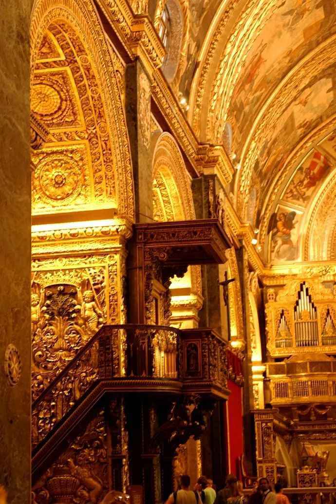 极尽奢华圣约翰大教堂,马耳他自助游攻略