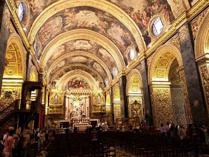 极尽奢华圣约翰大教堂,马耳他自助游攻略