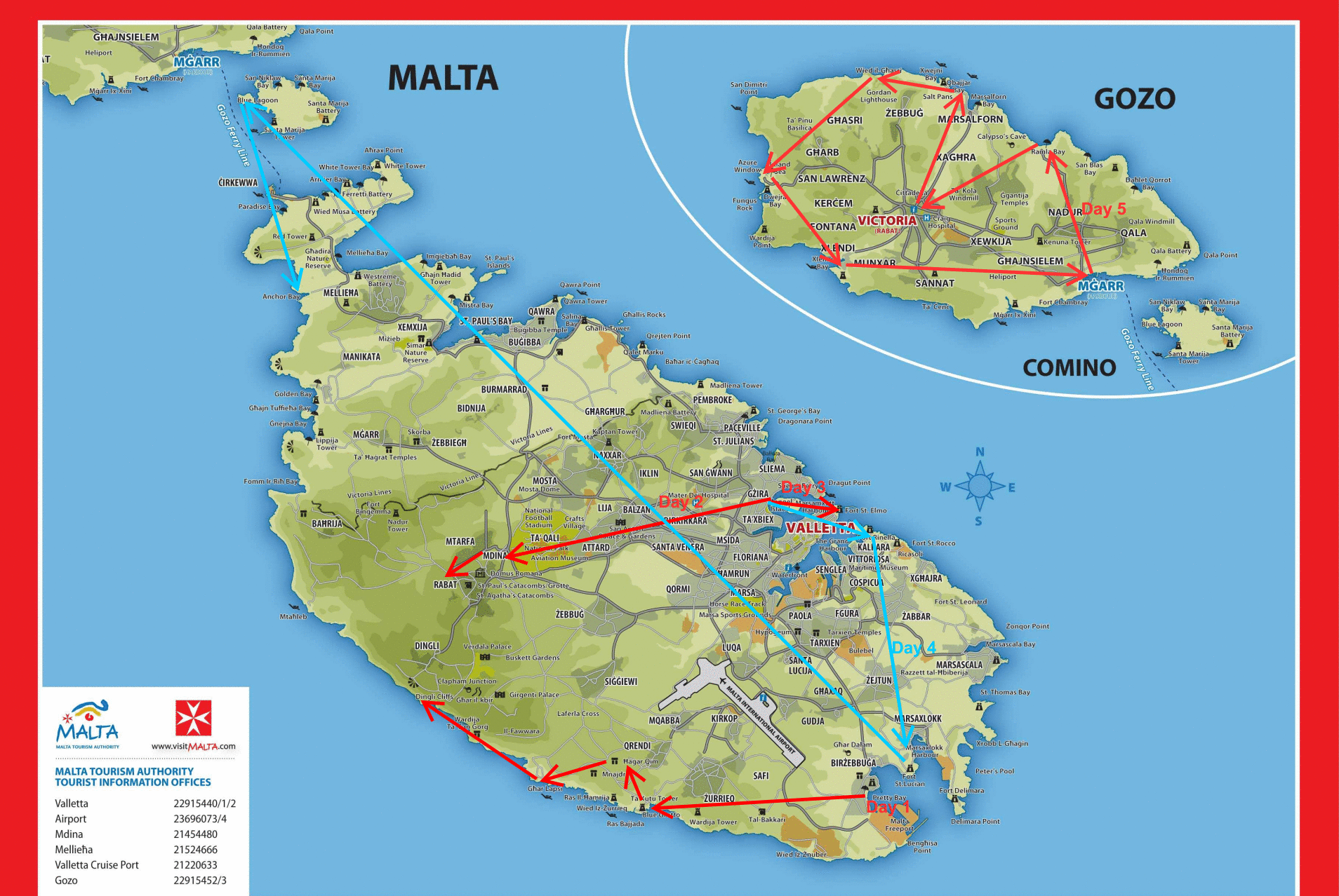 马耳他六日自驾游~,马耳他旅游攻略