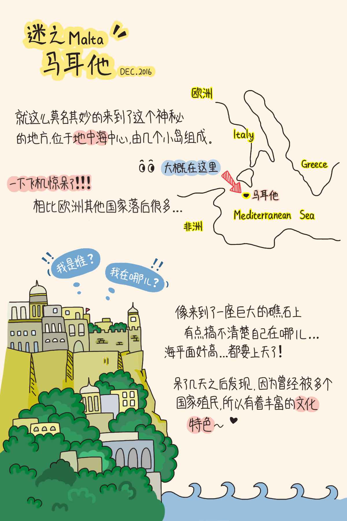 迷之马耳他,被时间遗忘的角落,马耳他自助游攻