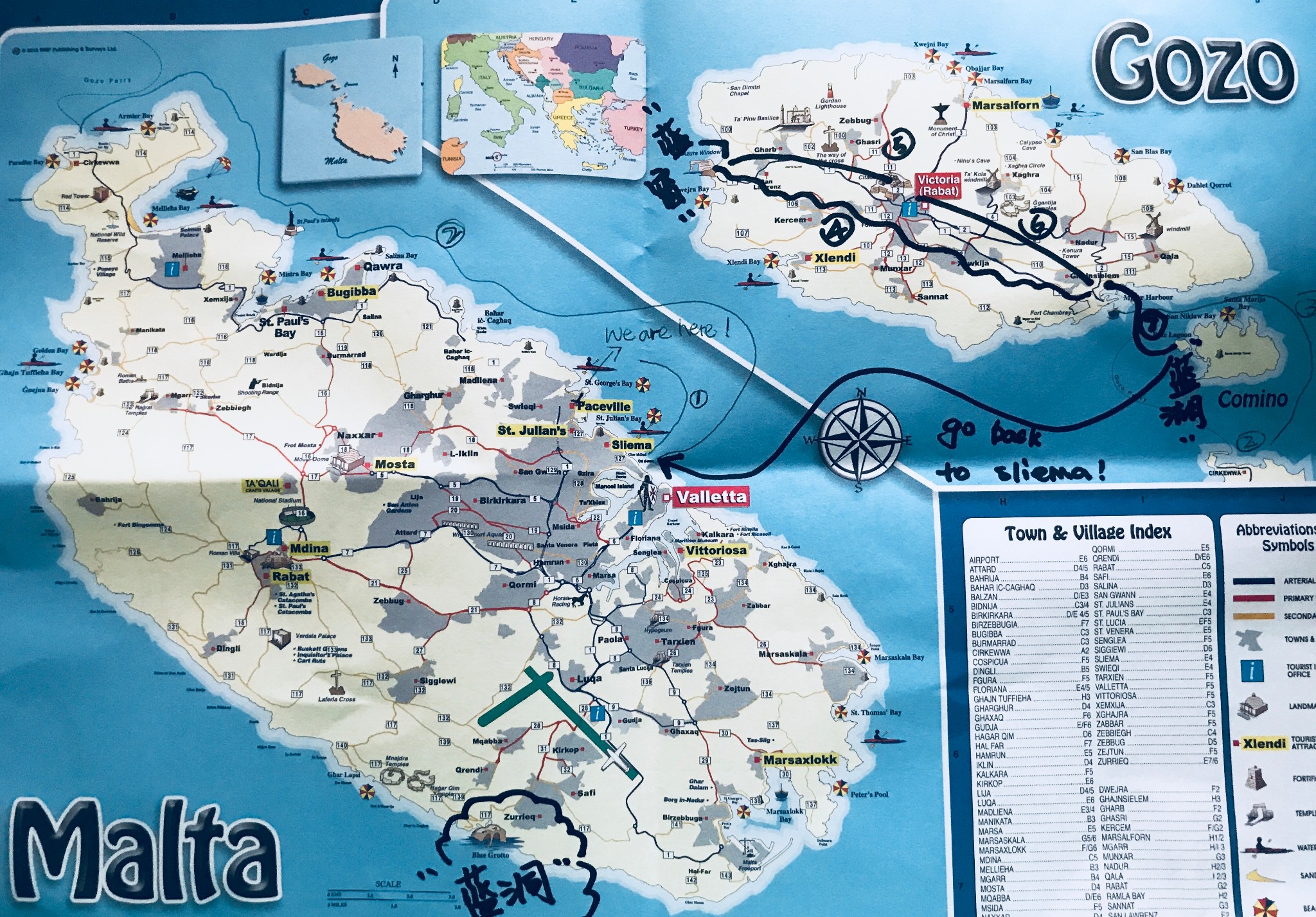 现在的你看到的我是蓝色的,马耳他自助游攻略