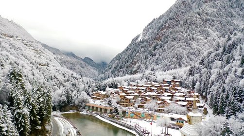  九寨沟旅游景点,九寨沟一日游攻略