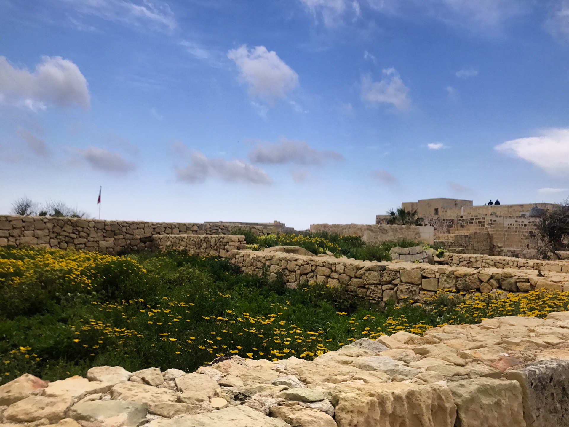 在地中海的心脏，马耳他，放晴心灵休闲放松自