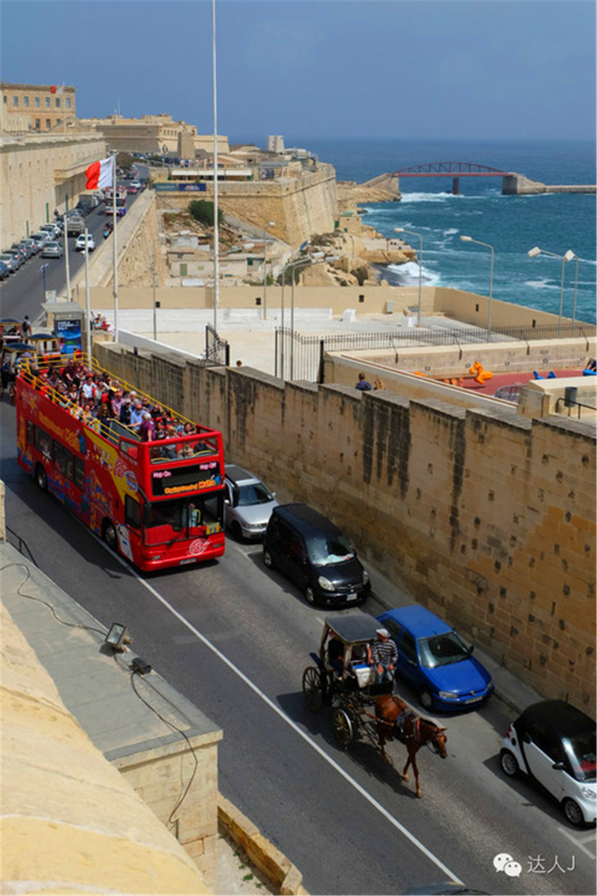 从一只猫的表情说起，观马耳他城市风景,马耳他