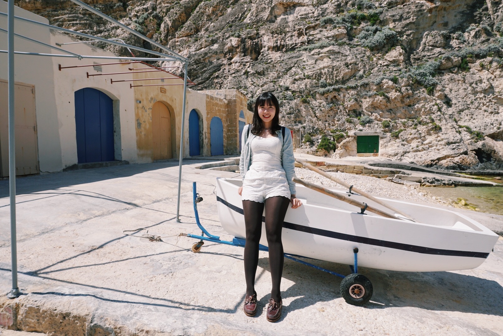 Ciao?鸡血少女耍遍马耳他两岛（蓝窗，大力水手村